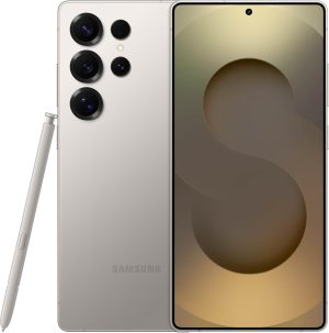 جوال سامسونج جالكسي S25 الترا بسعة 256 جيجابايت، يعمل بالذكاء الاصطناعي، نظام اندرويد مفتوح مع كاميرا تعمل بالذكاء الاصطناعي ومعالج سريع وعمر بطارية طويل، إصدار 2025، لون رمادي تيتانيوم (نسخة دولية)