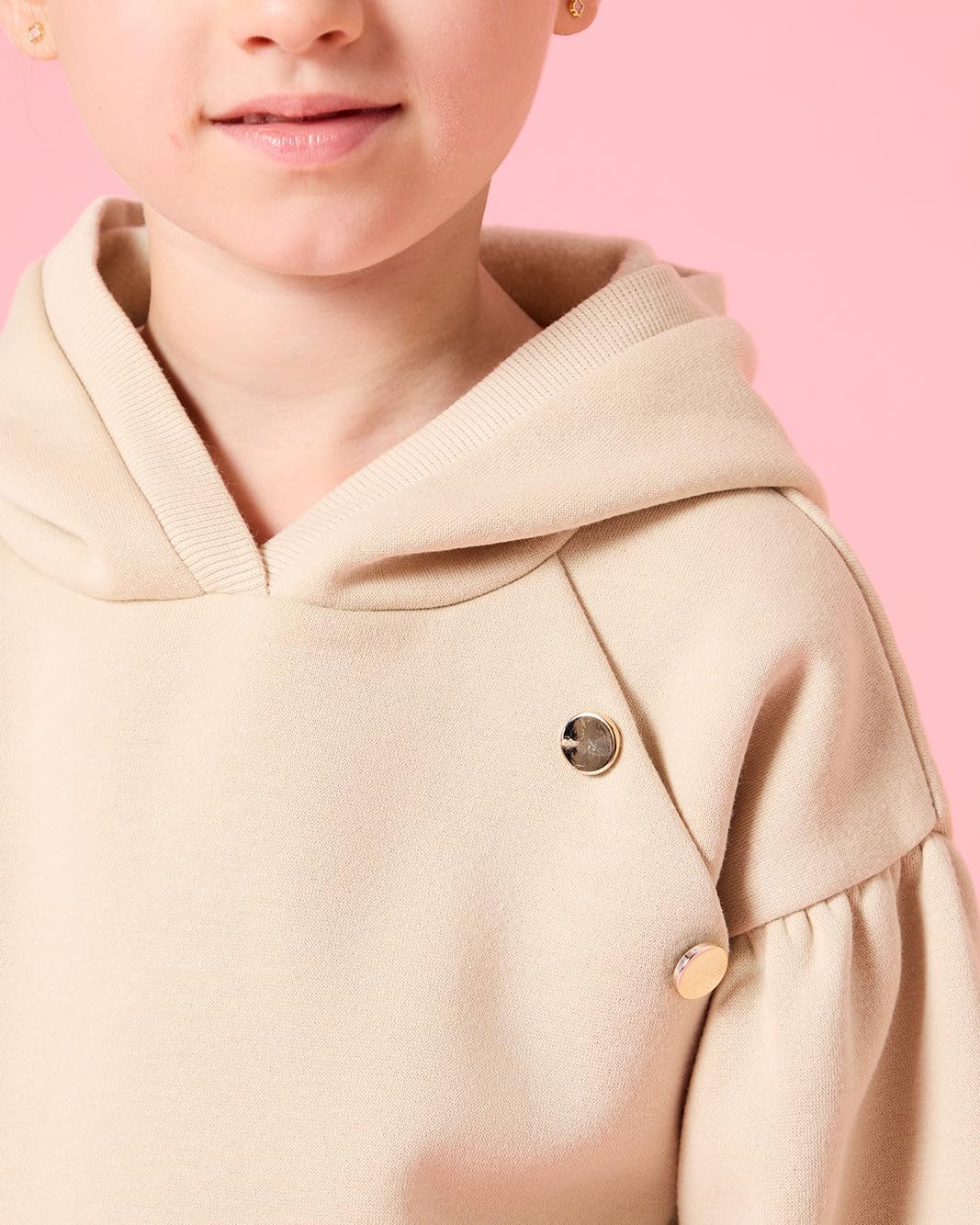 طقم بنطلون رياضي بغطاء للرأس للبنات من ريد تاغ (قطعتان) لعمر 2-3 سنوات، لون اسود 5 طقم بنطلون رياضي بغطاء للرأس للبنات من ريد تاغ (قطعتان) لعمر 2-3 سنوات، لون اسود - الصورة 5