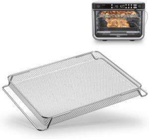 سلة فرن للمقلاة الهوائية، صواني خبز بديلة اصلية لفرن نينجا DT201 DT251 فودي، سلة شبكية، ملحقات مثالية للقلي الهوائي والتجفيف، من اكسيفور