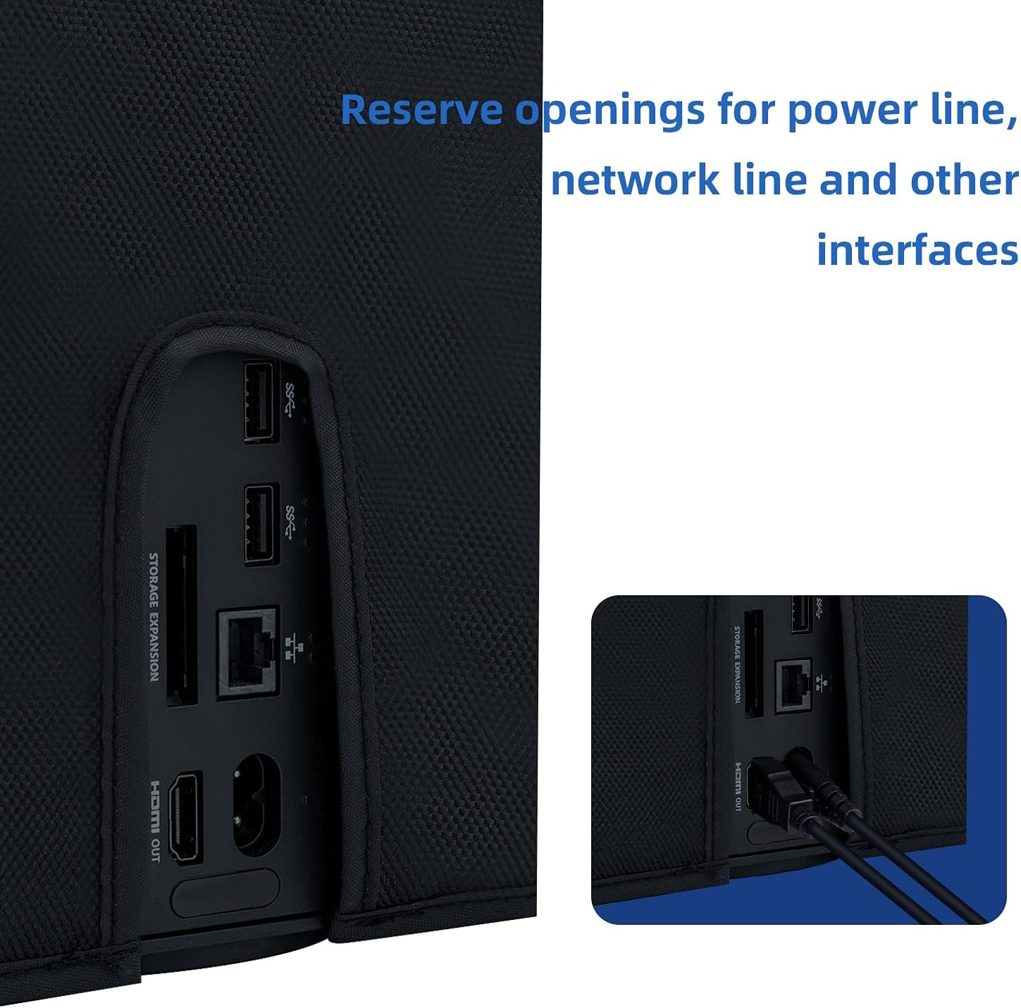 غطاء مقاوم للرذاذ لجهاز اكس بوكس سلسلة اكس من ماكبازيل - لون أسود 5 غطاء مقاوم للرذاذ لجهاز اكس بوكس سلسلة اكس من ماكبازيل - لون أسود - الصورة 5