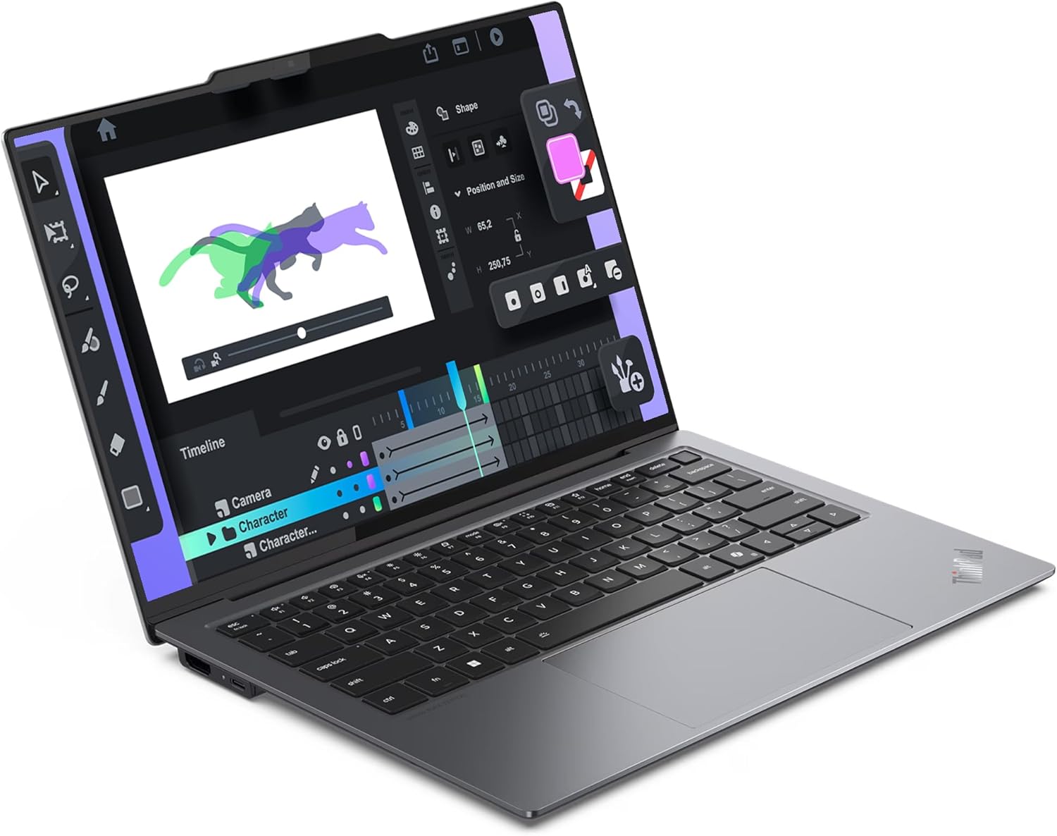 لينوفو لابتوب ثينك باد X9-14 الجيل الاول، انتل الترا 7-258 فولت، 32 جيجا LDDR5x RAM، 1 تيرابايت PCIe SSD، شاشة 14 انش WUXGA (1920x1200)، انتل ارك جرافيكس 140 فولت، كيبورد باضاءة خلفية، W11 برو، رمادي 6 لينوفو لابتوب ثينك باد X9-14 الجيل الاول، انتل الترا 7-258 فولت، 32 جيجا LDDR5x RAM، 1 تيرابايت PCIe SSD، شاشة 14 انش WUXGA (1920x1200)، انتل ارك جرافيكس 140 فولت، كيبورد باضاءة خلفية، W11 برو، رمادي - الصورة 6