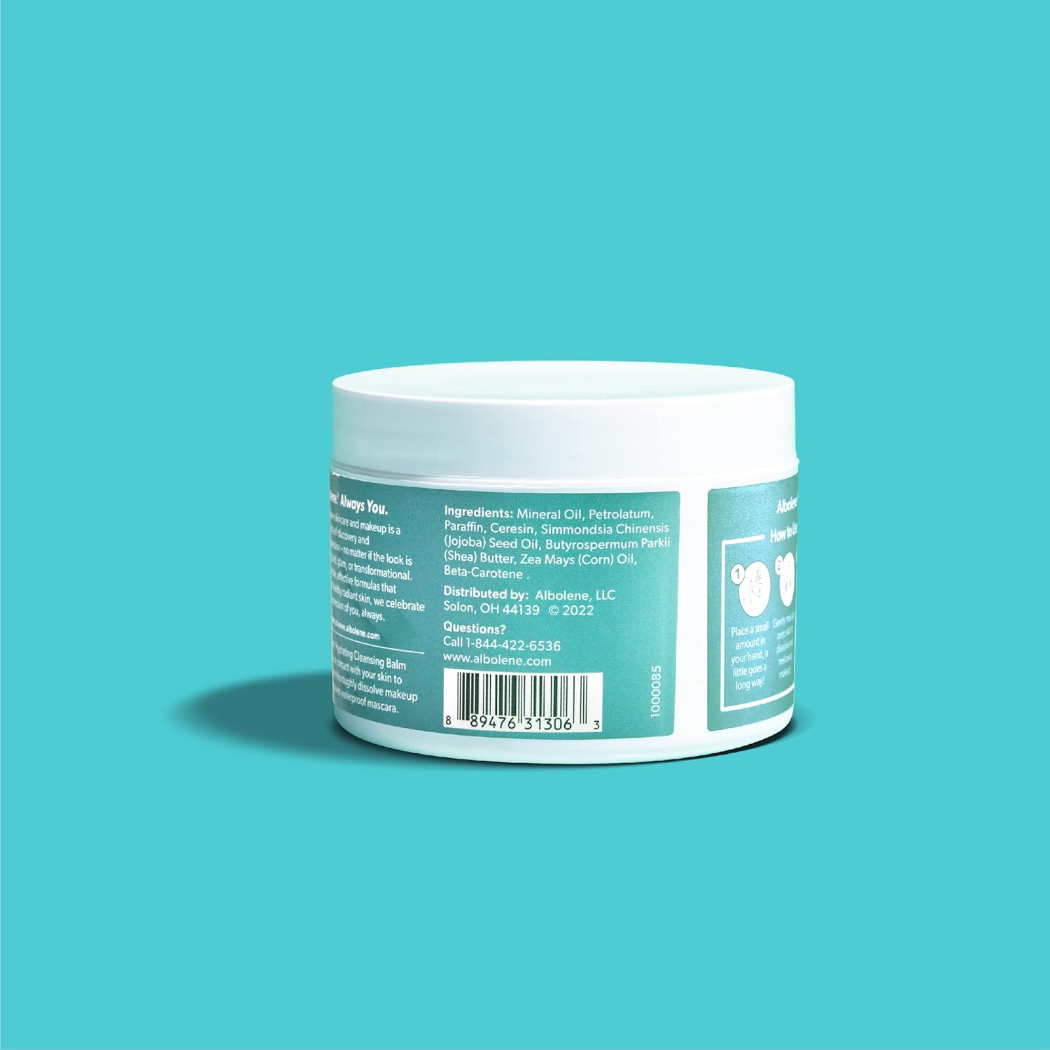 البولين بلسم منظف ومزيل مكياج مرطب وغسول للوجه بزبدة الشيا وزيت الجوجوبا، 6 اونصة سائلة 6 البولين بلسم منظف ومزيل مكياج مرطب وغسول للوجه بزبدة الشيا وزيت الجوجوبا، 6 اونصة سائلة - الصورة 6