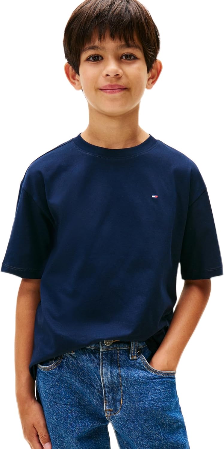 TOMMY HILFIGER Boys ESSENTIAL ARCHIVE FIT TEE SS T-shirts (pack of 1) 1 TOMMY HILFIGER Boys ESSENTIAL ARCHIVE FIT TEE SS T-shirts (pack of 1)
