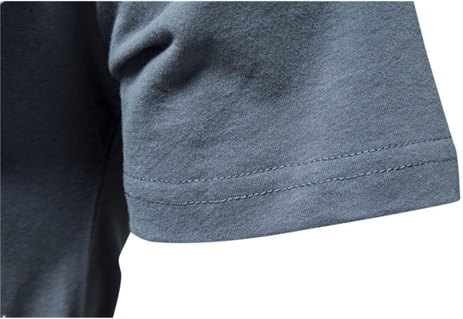 تي شيرت رجالي من Hot BODY مصنوع من القطن البسيط للرجال بلون سادة كاجوال قصير الأكمام تي شيرت رجالي صيفي عالي الجودة للرجال (اللون: أزرق بحيري، المقاس: آسيا L 55-65 كجم) 3 تي شيرت رجالي من Hot BODY مصنوع من القطن البسيط للرجال بلون سادة كاجوال قصير الأكمام تي شيرت رجالي صيفي عالي الجودة للرجال (اللون: أزرق بحيري، المقاس: آسيا L 55-65 كجم) - الصورة 3