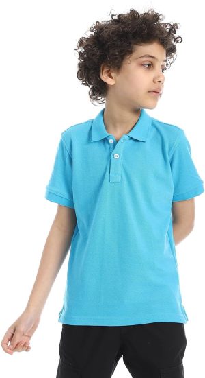 قميص ايليت عصري بنمط بيكيه للأولاد من اندورا