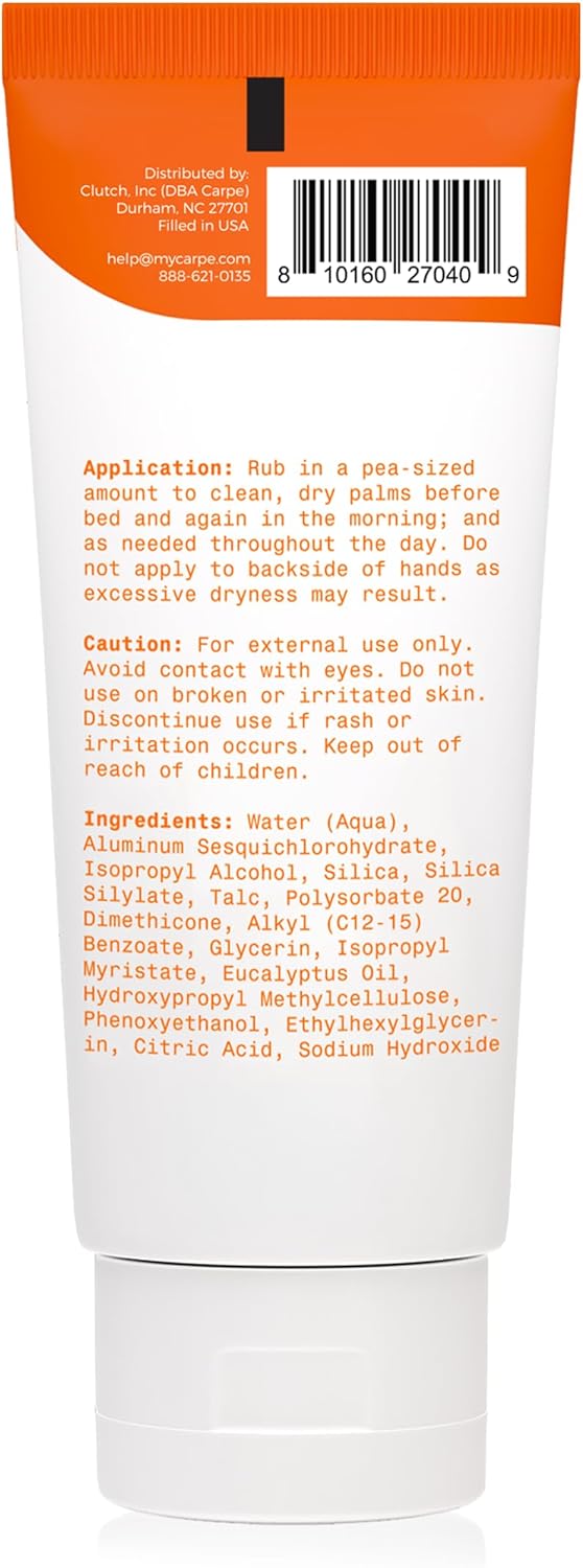 كاربي لوشن مضاد للتعرق لليدين يوصي به أطباء الجلدية ناعم لا يسبب التهيج ويساعد على وقف عرق اليد رائع لفرط التعرق الأوكالبتوس للجنسين 40.0 ملليلتر 6 كاربي لوشن مضاد للتعرق لليدين يوصي به أطباء الجلدية ناعم لا يسبب التهيج ويساعد على وقف عرق اليد رائع لفرط التعرق الأوكالبتوس للجنسين 40.0 ملليلتر - الصورة 6