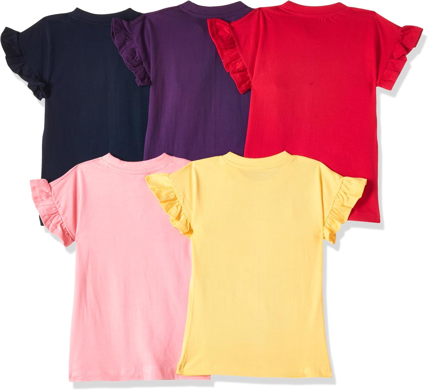 T2F Girls GLS-TSRT-25 T-Shirt (pack of 5) 2 T2F Girls GLS-TSRT-25 T-Shirt (pack of 5) - الصورة 2