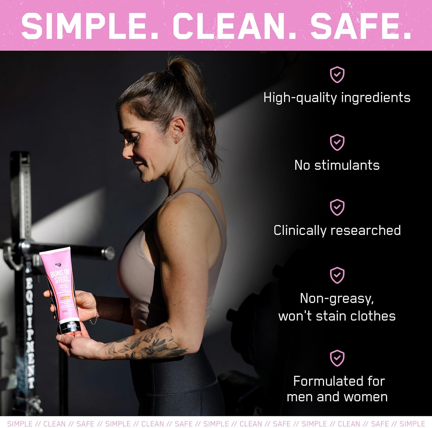 كعك ستيل فيت من - كريم التنغيم الأقصى - 4 إنتنسليم - محسن التمرين - شد البشرة - تقليل السيلوليت - يقلل علامات التمدد - 8 أونصة سائلة 237 مل متعدد الألوان 4 كعك ستيل فيت من - كريم التنغيم الأقصى - 4 إنتنسليم - محسن التمرين - شد البشرة - تقليل السيلوليت - يقلل علامات التمدد - 8 أونصة سائلة 237 مل متعدد الألوان - الصورة 4