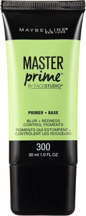 برايمر فيس ستوديو ماستر برايم من مايبيلين، عدم وضوح + تحكم في الاحمرار، قطعة واحدة