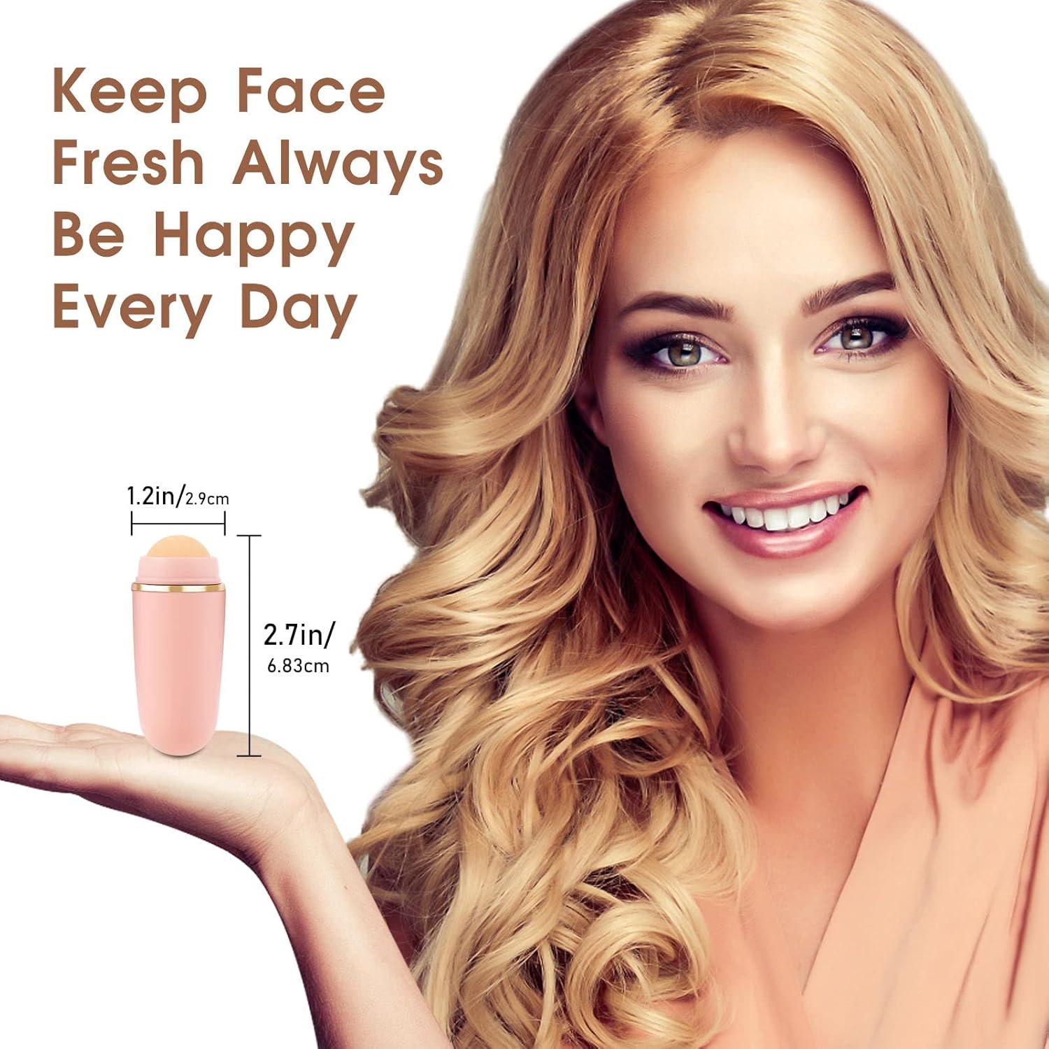 بكرة دوارة للتحكم في زيت الوجه البركاني اثناء التنقل، بكرة قابلة لاعادة الاستخدام مع كرتين بركانيتين قابلتين للاستبدال واسفنجة تنظيف، لازالة اللمعان الزائد والعناية بالبشرة، من اكسبور 3 بكرة دوارة للتحكم في زيت الوجه البركاني اثناء التنقل، بكرة قابلة لاعادة الاستخدام مع كرتين بركانيتين قابلتين للاستبدال واسفنجة تنظيف، لازالة اللمعان الزائد والعناية بالبشرة، من اكسبور - الصورة 3