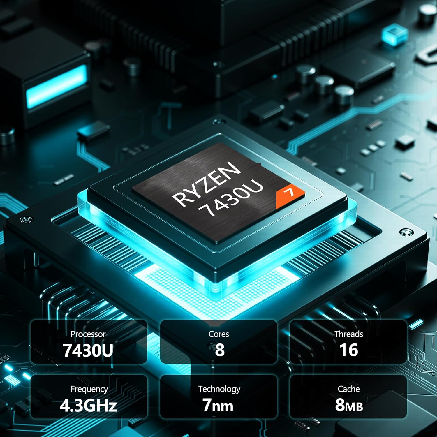 لابتوب العاب افينكا 15.6 انش مع ذاكرة RAM 16GB وSSD 512GB ومعالج R5 7430U (حتى 4.3GHz)، شاشة 1920×1080، واي فاي 5، بلوتوث 5.0، منفذ HDMI ×1، كيبورد باضاءة خلفية، ويندوز 11 برو 2 لابتوب العاب افينكا 15.6 انش مع ذاكرة RAM 16GB وSSD 512GB ومعالج R5 7430U (حتى 4.3GHz)، شاشة 1920×1080، واي فاي 5، بلوتوث 5.0، منفذ HDMI ×1، كيبورد باضاءة خلفية، ويندوز 11 برو - الصورة 2