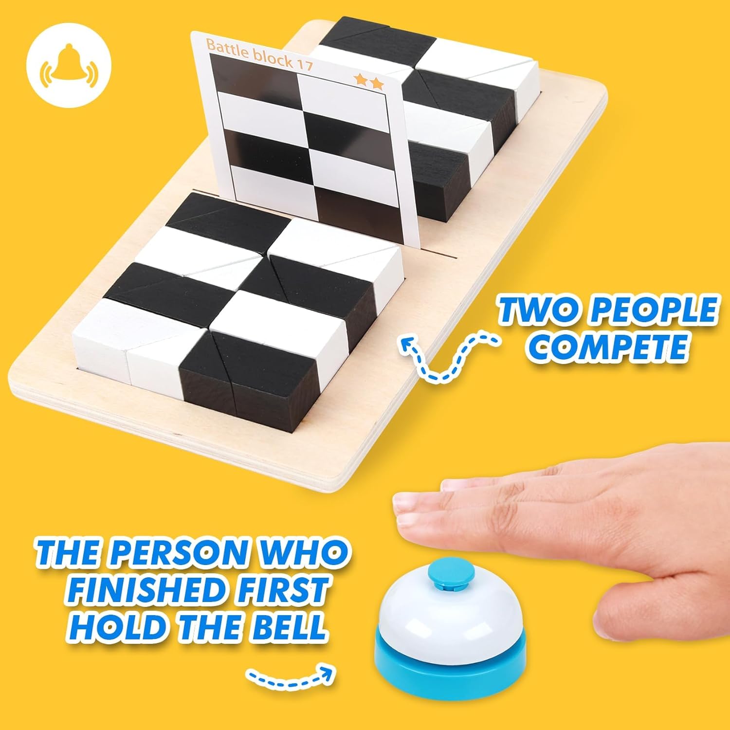 احجية العاب الطاولة بتصميم مكعبات خشبية منطقية للاطفال مع 80 تحديا مونتيسوري ستيم التعليمية اختبار الذكاء الذهني هدية والبالغين، من كاستويف 4 احجية العاب الطاولة بتصميم مكعبات خشبية منطقية للاطفال مع 80 تحديا مونتيسوري ستيم التعليمية اختبار الذكاء الذهني هدية والبالغين، من كاستويف - الصورة 4