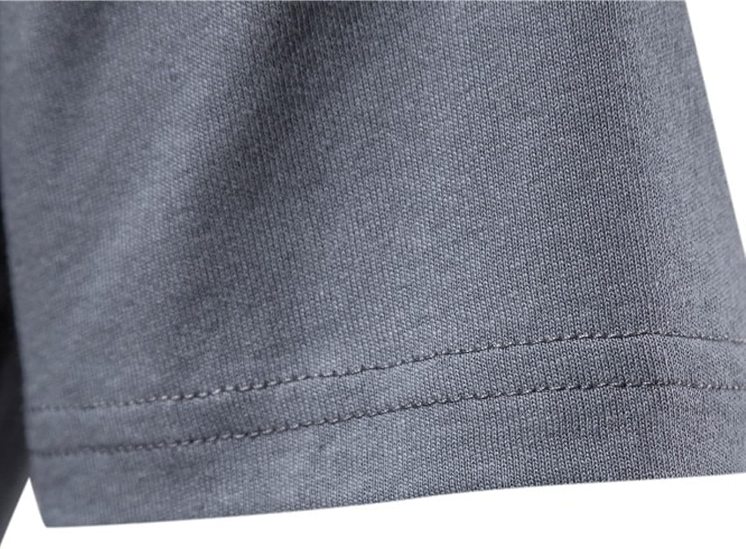 تي شيرت رجالي من Hot BODY تيشيرت صيفي سادة بأكمام قصيرة ورقبة دائرية كاجوال من القطن للرجال ملابس الشارع (اللون: رمادي، المقاس: الولايات المتحدة الأمريكية L 70-80 كجم) 2 تي شيرت رجالي من Hot BODY تيشيرت صيفي سادة بأكمام قصيرة ورقبة دائرية كاجوال من القطن للرجال ملابس الشارع (اللون: رمادي، المقاس: الولايات المتحدة الأمريكية L 70-80 كجم) - الصورة 2