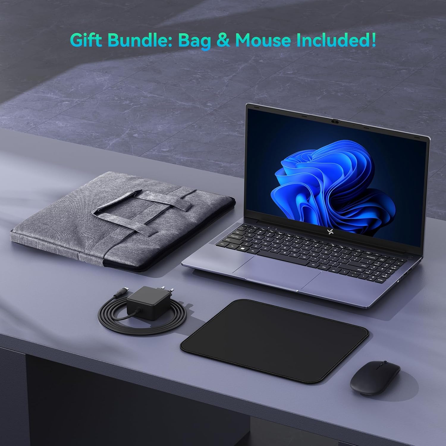 لابتوب 2025 15.6 انش للاعمال والطلاب، رباعي النواة N150 (حتى 3.6GHz، بيت N5095/N95/N97/N100)، 16GB DDR4 256GB SSD، شاشة FHD IPS، شحن سريع 100 واط نوع C، ماوس وشنطة مجانية 6 لابتوب 2025 15.6 انش للاعمال والطلاب، رباعي النواة N150 (حتى 3.6GHz، بيت N5095/N95/N97/N100)، 16GB DDR4 256GB SSD، شاشة FHD IPS، شحن سريع 100 واط نوع C، ماوس وشنطة مجانية - الصورة 6