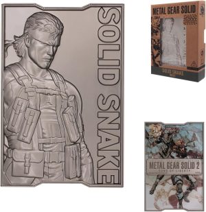 فاناتيك سبيكة معدنية صلبة سوليد 2 اصدار محدود من ميتال جير - بضائع مرخصة رسميًا، 5000 قطعة في جميع أنحاء العالم، تتضمن حامل عرض