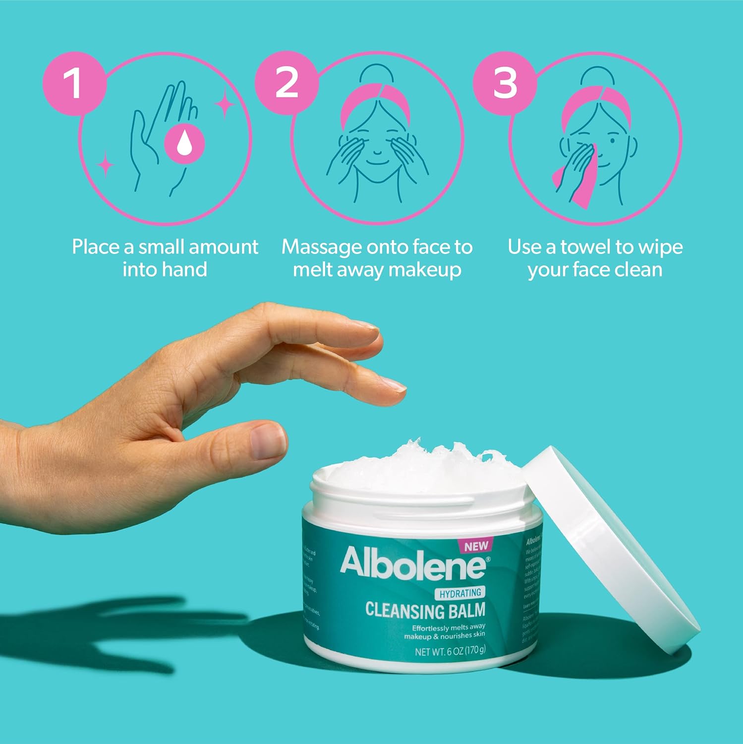 البولين بلسم منظف ومزيل مكياج مرطب وغسول للوجه بزبدة الشيا وزيت الجوجوبا، 6 اونصة سائلة 5 البولين بلسم منظف ومزيل مكياج مرطب وغسول للوجه بزبدة الشيا وزيت الجوجوبا، 6 اونصة سائلة - الصورة 5