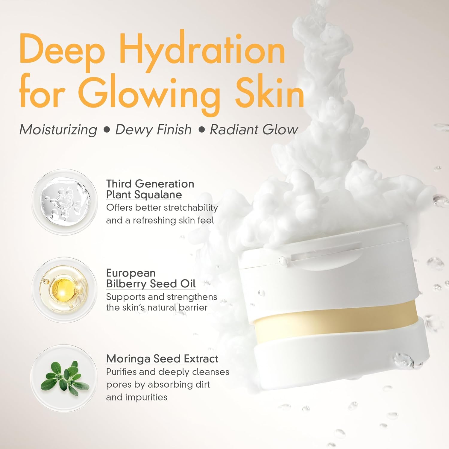 بلسم تنظيف ميلتواي من ازوني مزيل مكياج فوري ومحسن للبشرة ماسكارا تذوب بلطف محدد عيون ومكياج لجميع انواع البشرة مرطب وخالي العطور منظف الوجه الزيتي 3 بلسم تنظيف ميلتواي من ازوني مزيل مكياج فوري ومحسن للبشرة ماسكارا تذوب بلطف محدد عيون ومكياج لجميع انواع البشرة مرطب وخالي العطور منظف الوجه الزيتي - الصورة 3