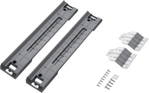 سامسونج مجموعة تكديس لغسالة ومجفف تحميل امامي بعرض 27 انش، حل صغير موفر للمساحة لمجموعات الغسيل القابلة للتكديس، جميع الاجزاء متضمنة، SKK-8K