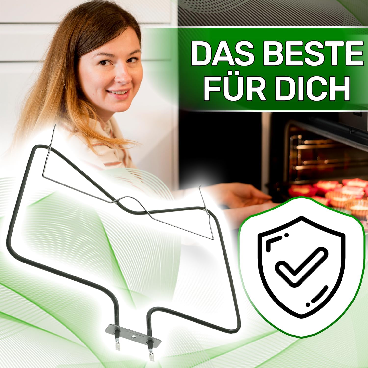 مقاوم فرن من اونيكس تيك 1150 واط 230 فولت 481010375734 لويرلبول وباوكنخت C00324022 وانديست 20.41494.000 لعنصر التسخين ايجو، أسود 6 مقاوم فرن من اونيكس تيك 1150 واط 230 فولت 481010375734 لويرلبول وباوكنخت C00324022 وانديست 20.41494.000 لعنصر التسخين ايجو، أسود - الصورة 6