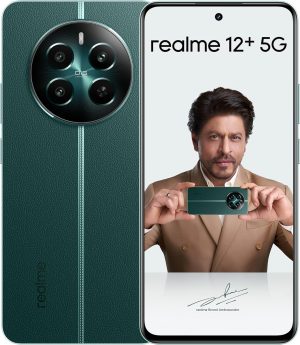 ريلمي هاتف ذكي 12+ 5G (ذاكرة RAM 12GB، تخزين 512GB) | كاميرا 108MP | شاشة 6.75 انش 120Hz | ديمنستي 6100+ | بطارية 5000mAh | شحن سريع 45 واط | اندرويد ضمان 14-12 شهر (بيونير جرين)
