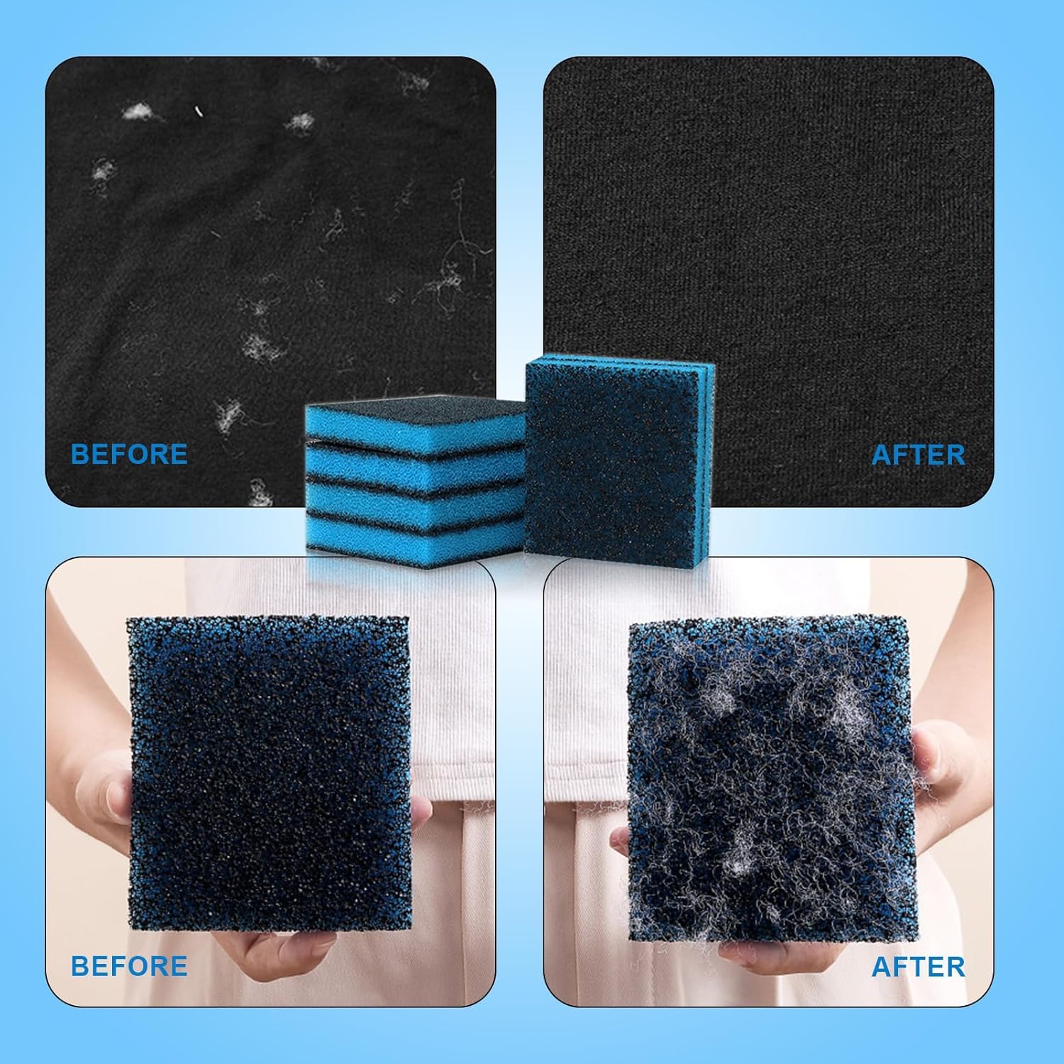 اكسيفور كيس فلتر منزلي قابل لاعادة الاستخدام لالتقاط الوبر للغسيل مزيل شعر الحيوانات الاليفة شبكة وبر عائمة للغسالة مصائد الغسالة 10 قطع 5 اكسيفور كيس فلتر منزلي قابل لاعادة الاستخدام لالتقاط الوبر للغسيل مزيل شعر الحيوانات الاليفة شبكة وبر عائمة للغسالة مصائد الغسالة 10 قطع - الصورة 5