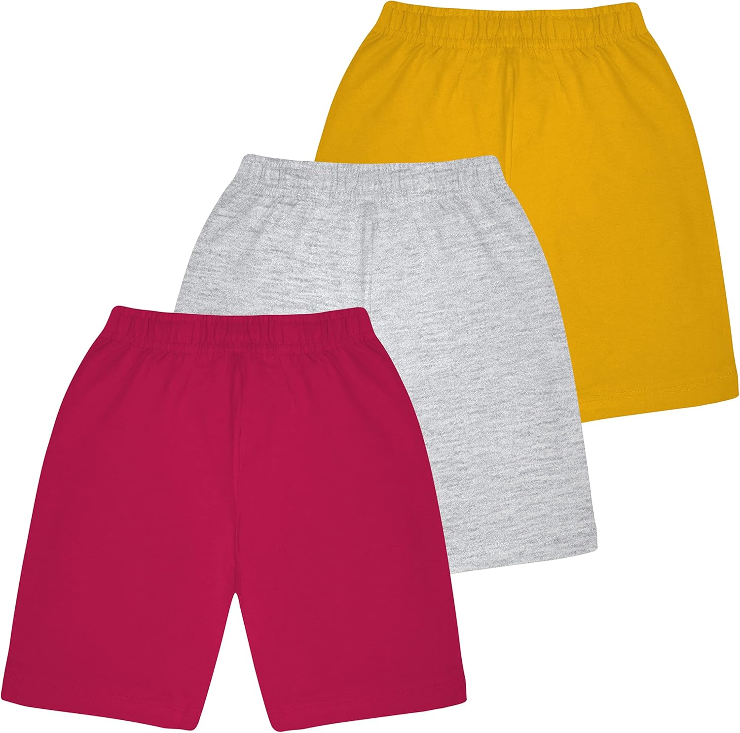 شورتات قطن مطبوعة بجيب وفيونكة للبنات من كيدا كيدز - شورتات بقصة عادية مع خصر مطاطي، متعددة الألوان (عبوة من 3 قطع) 2 شورتات قطن مطبوعة بجيب وفيونكة للبنات من كيدا كيدز - شورتات بقصة عادية مع خصر مطاطي، متعددة الألوان (عبوة من 3 قطع) - الصورة 2