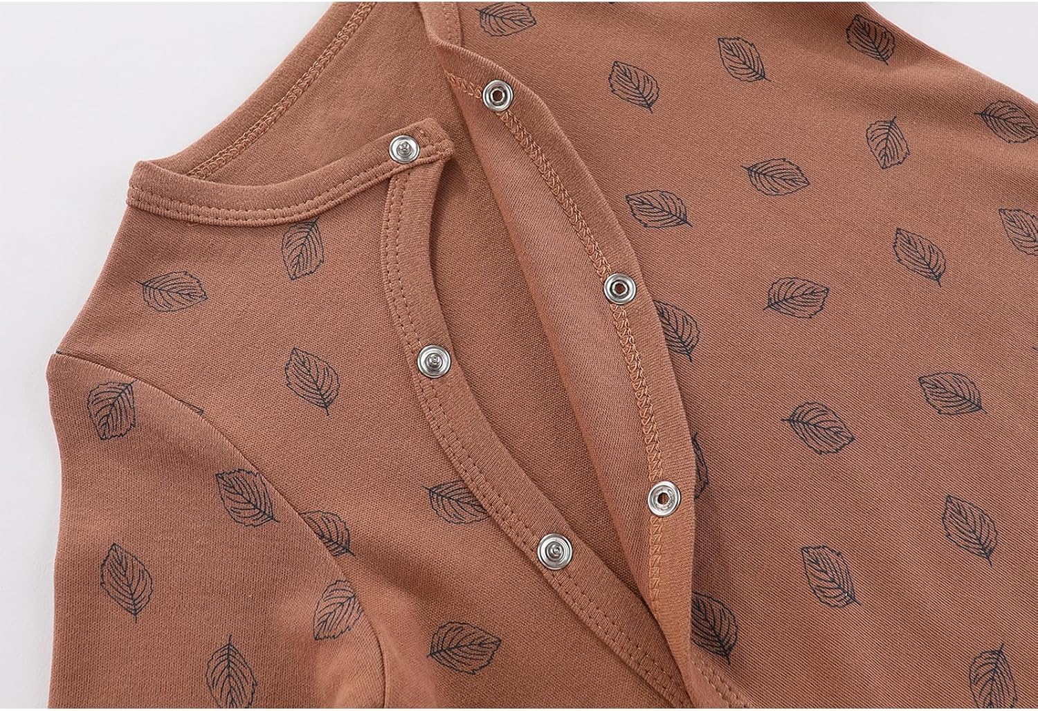 أفرهول من القطن بأكمام طويلة للأطفال من الجنسين الأولاد والبنات حديثي الولادة مناسب للأطفال من 0إلى -12 شهر من جيلي لوف، عبوة 3 قطع 7 أفرهول من القطن بأكمام طويلة للأطفال من الجنسين الأولاد والبنات حديثي الولادة مناسب للأطفال من 0إلى -12 شهر من جيلي لوف، عبوة 3 قطع - الصورة 7