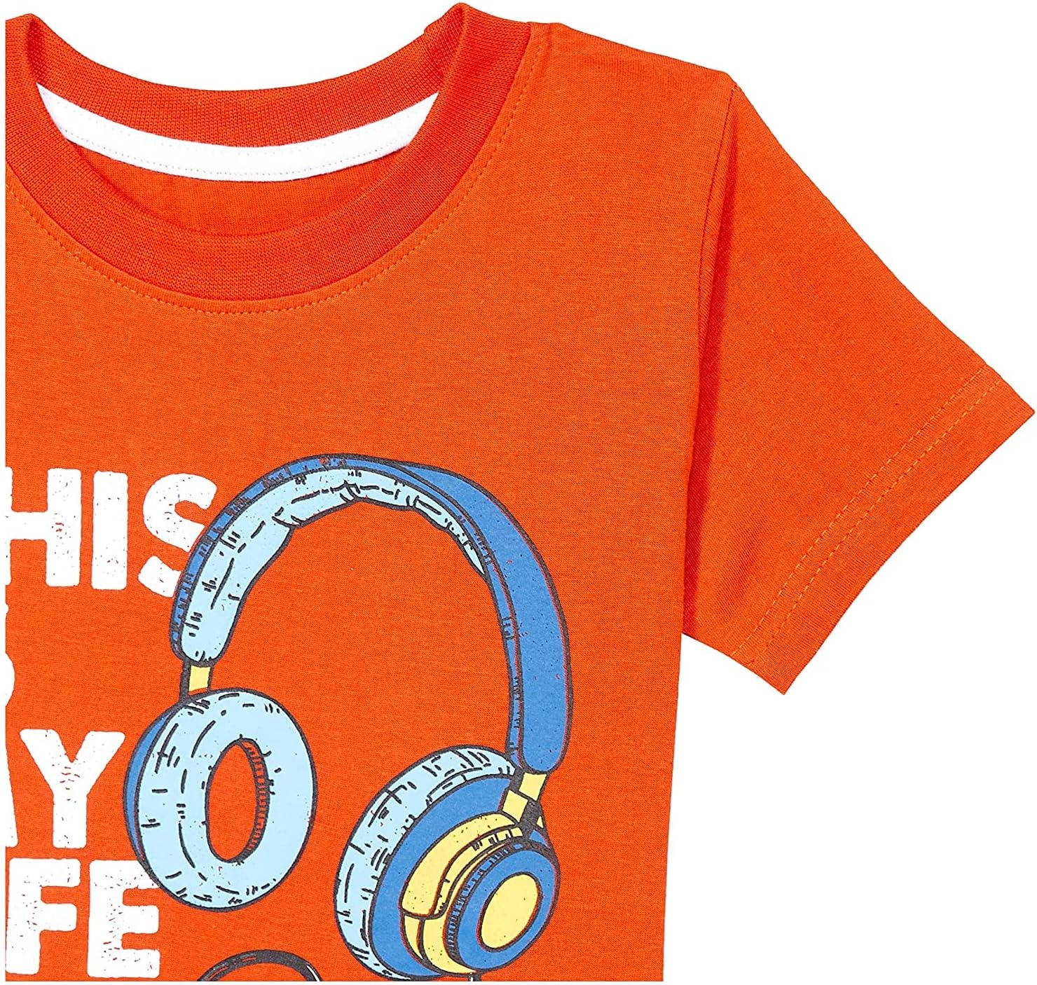 تي شيرت بقصة عادية للأولاد من تي 2 اف (عبوة من 5 قطع) 4 تي شيرت بقصة عادية للأولاد من تي 2 اف (عبوة من 5 قطع) - الصورة 4