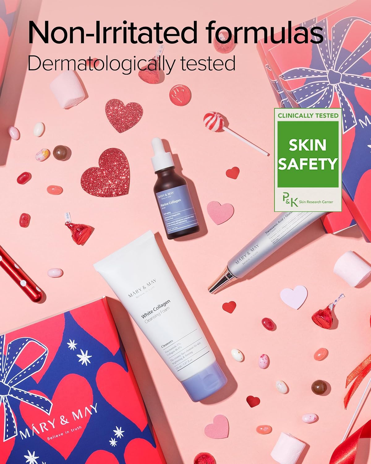 ماري اند ماي رغوة تنظيف بالكولاجين الأبيض منظف الوجه الكريمي لتفتيح البشرة وشدها للعناية بالبشرة الكورية الكولاجين للوجه 5.5 اونصة سائلة 7 ماري اند ماي رغوة تنظيف بالكولاجين الأبيض منظف الوجه الكريمي لتفتيح البشرة وشدها للعناية بالبشرة الكورية الكولاجين للوجه 5.5 اونصة سائلة - الصورة 7