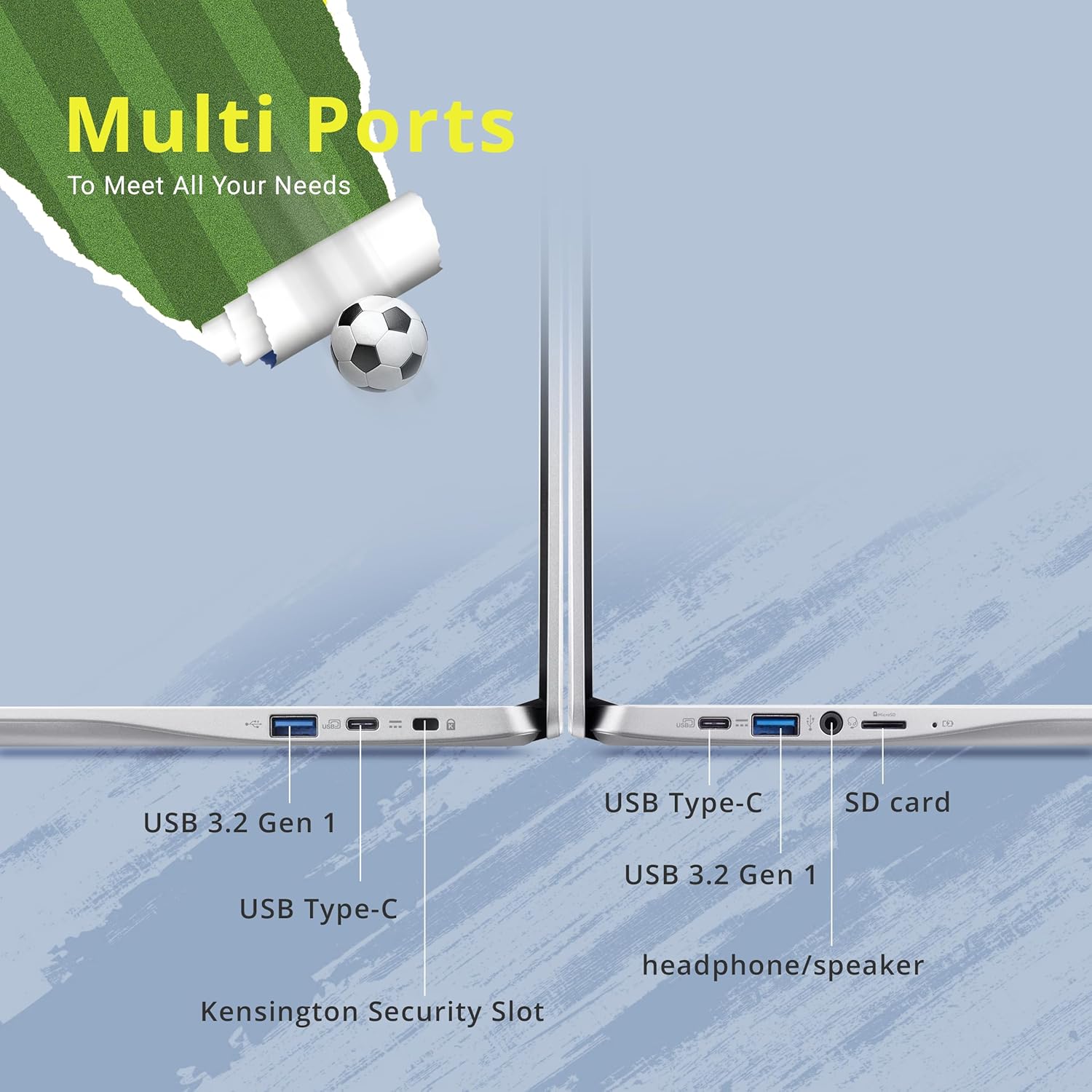 لابتوب كروم بوك 315 شاشة 15.6 بوصة FHD انتل سيليرون N4500 رام LPDDR4 4GB و224GB بطاقة ذاكرة اي ام ام سي 64GB + قاعدة شحن 160GB وبطاقة رسومات انتل UHD كاميرا ويب HD واي فاي 6 نظام كروم من ايسر، فضي 9 لابتوب كروم بوك 315 شاشة 15.6 بوصة FHD انتل سيليرون N4500 رام LPDDR4 4GB و224GB بطاقة ذاكرة اي ام ام سي 64GB + قاعدة شحن 160GB وبطاقة رسومات انتل UHD كاميرا ويب HD واي فاي 6 نظام كروم من ايسر، فضي - الصورة 9