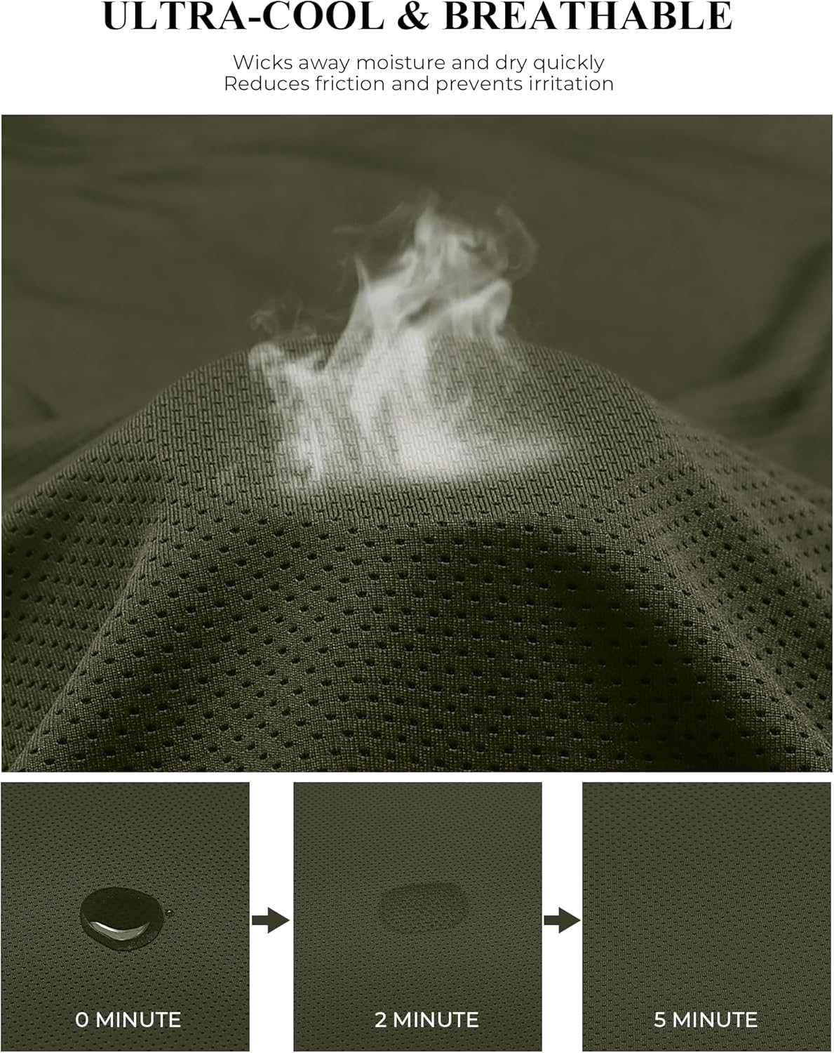 تي شيرت بدون اكمام للرجال للتمارين الرياضية وصالة الالعاب الرياضية، قمصان بدون اكمام جيدة التهوية للجري 3 تي شيرت بدون اكمام للرجال للتمارين الرياضية وصالة الالعاب الرياضية، قمصان بدون اكمام جيدة التهوية للجري - الصورة 3