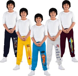 سروال رياضي كيه روار للأطفال من الجنسين من كيدا كيدز (عبوة من 5 قطع)