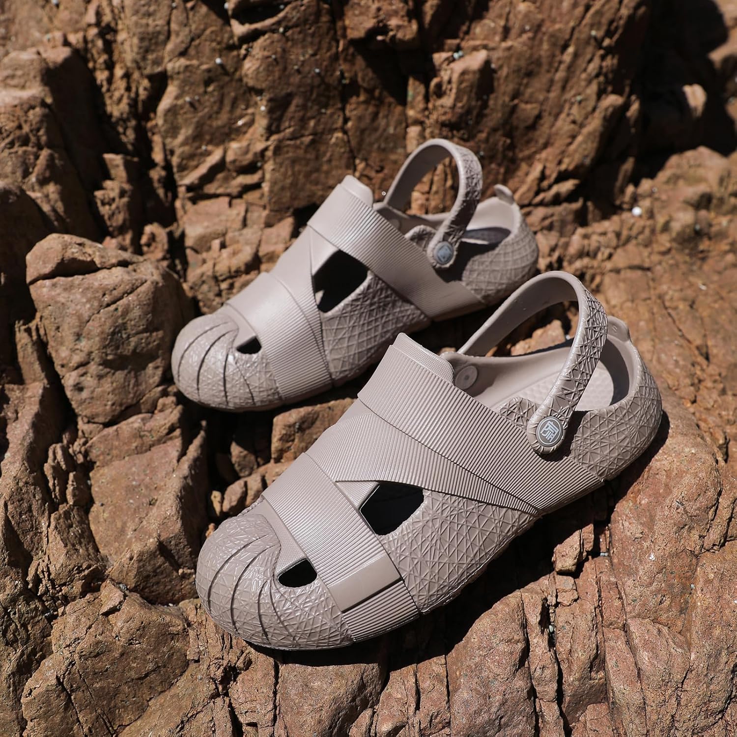 دي ستار صندل مفتوح من الخلف سهل الارتداء مع دعم قوس القدم مريح للرجال والنساء للحديقة 5 دي ستار صندل مفتوح من الخلف سهل الارتداء مع دعم قوس القدم مريح للرجال والنساء للحديقة - الصورة 5