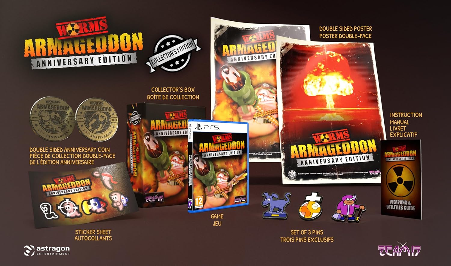 Worms Armageddon Anniversary Collector's Edition - PS5 2 Worms Armageddon Anniversary Collector's Edition - PS5 - الصورة 2
