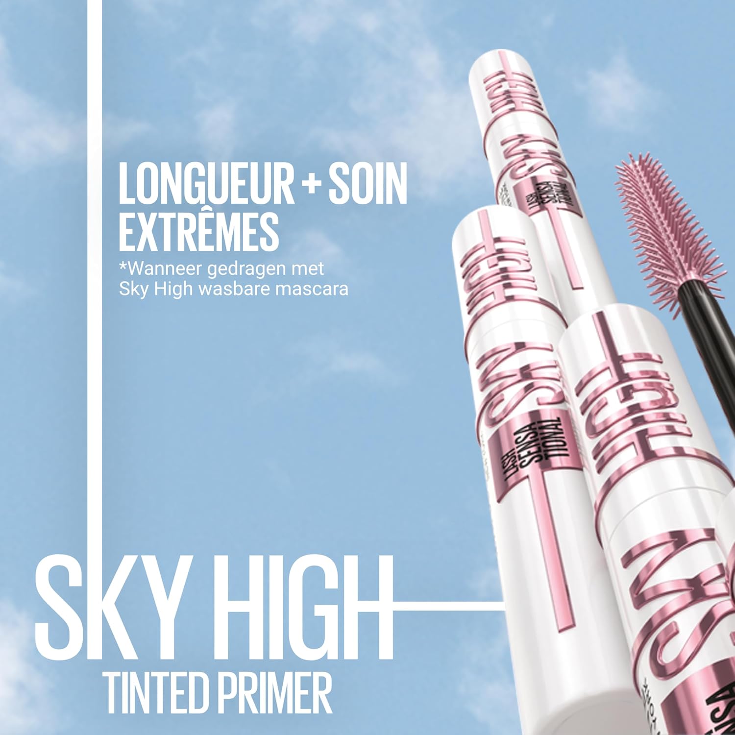 مايبيلين برايمر ملون لاش سينسيشنال سكاي هاي بوستنج من نيويورك للعناية بالرموش وتكثيفها قاعدة غنية بالسيروم مع فيتامين B5 والسيراميدات 4 مايبيلين برايمر ملون لاش سينسيشنال سكاي هاي بوستنج من نيويورك للعناية بالرموش وتكثيفها قاعدة غنية بالسيروم مع فيتامين B5 والسيراميدات - الصورة 4