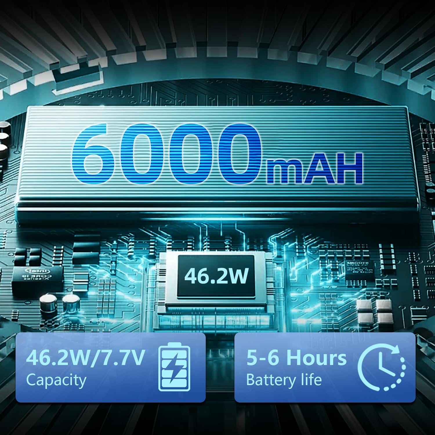 لابتوب العاب افينكا 15.6 انش مع ذاكرة RAM 16GB وSSD 512GB ومعالج R5 7430U (حتى 4.3GHz)، شاشة 1920×1080، واي فاي 5، بلوتوث 5.0، منفذ HDMI ×1، كيبورد باضاءة خلفية، ويندوز 11 برو 7 لابتوب العاب افينكا 15.6 انش مع ذاكرة RAM 16GB وSSD 512GB ومعالج R5 7430U (حتى 4.3GHz)، شاشة 1920×1080، واي فاي 5، بلوتوث 5.0، منفذ HDMI ×1، كيبورد باضاءة خلفية، ويندوز 11 برو - الصورة 7