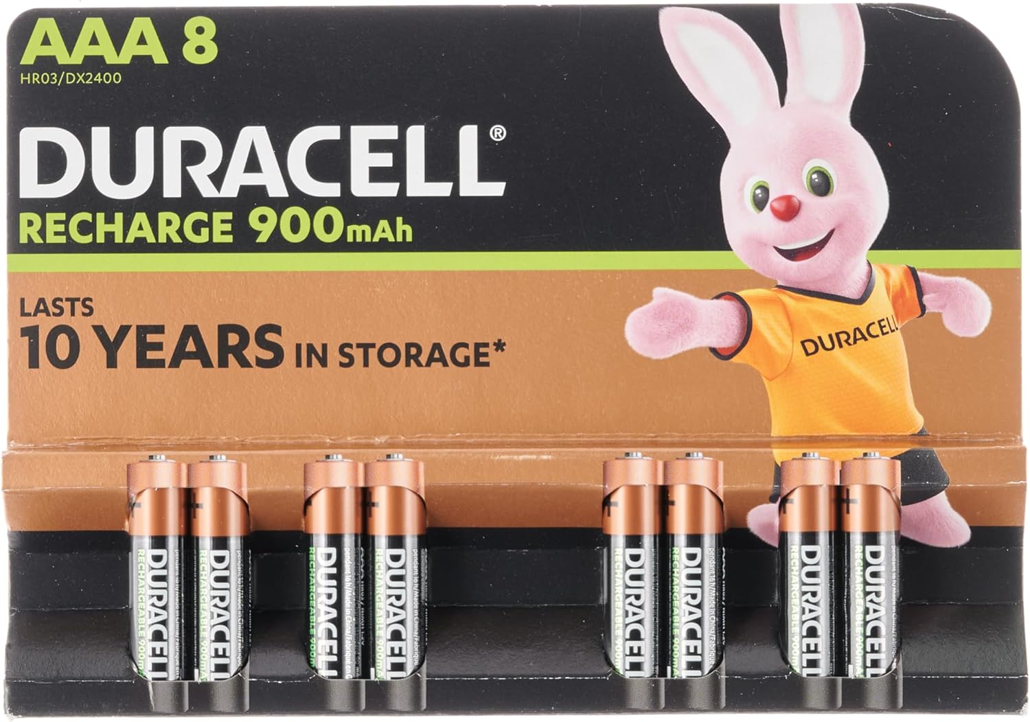 دوراسيل بطاريات ايه قابلة لاعادة الشحن 900 مللي امبير في الساعة عبوة من 8 قطع (حصري امازون) NiMh 1.2 فولت 7 دوراسيل بطاريات ايه قابلة لاعادة الشحن 900 مللي امبير في الساعة عبوة من 8 قطع (حصري امازون) NiMh 1.2 فولت - الصورة 7