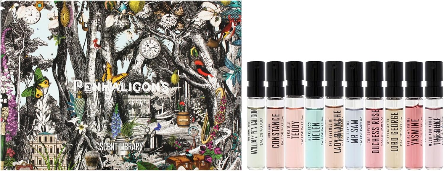 بينهاليغونز مجموعة عطر بورتريه للنساء والرجال من سامبلر ديسكفري سينت 10 × 2 مل 1 بينهاليغونز مجموعة عطر بورتريه للنساء والرجال من سامبلر ديسكفري سينت 10 × 2 مل