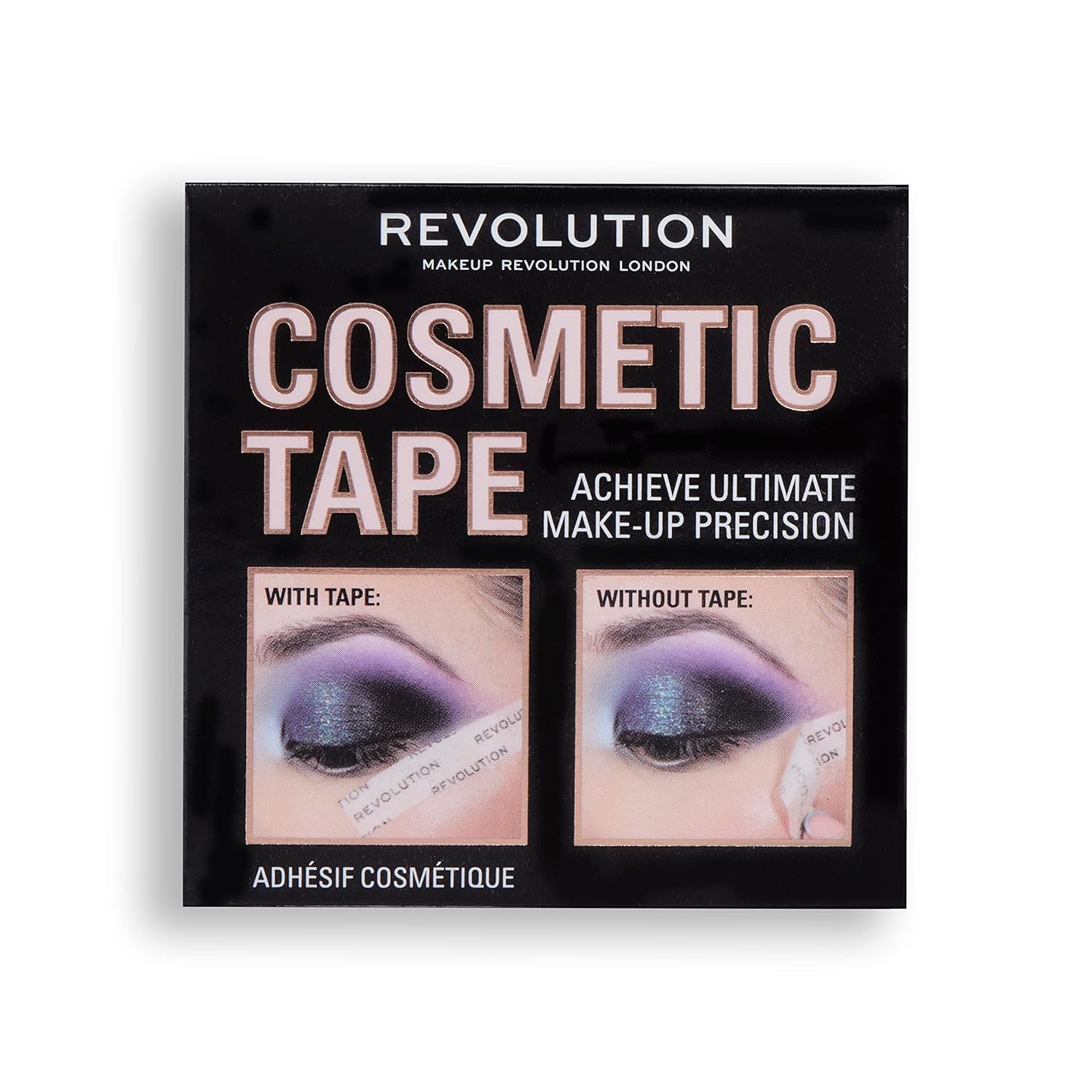 شريط مستحضرات التجميل بريسايس شادو من ريفولوشن، سهل الازالة، دقة فائقة، لفة واحدة، ألوان متعددة 3 شريط مستحضرات التجميل بريسايس شادو من ريفولوشن، سهل الازالة، دقة فائقة، لفة واحدة، ألوان متعددة - الصورة 3