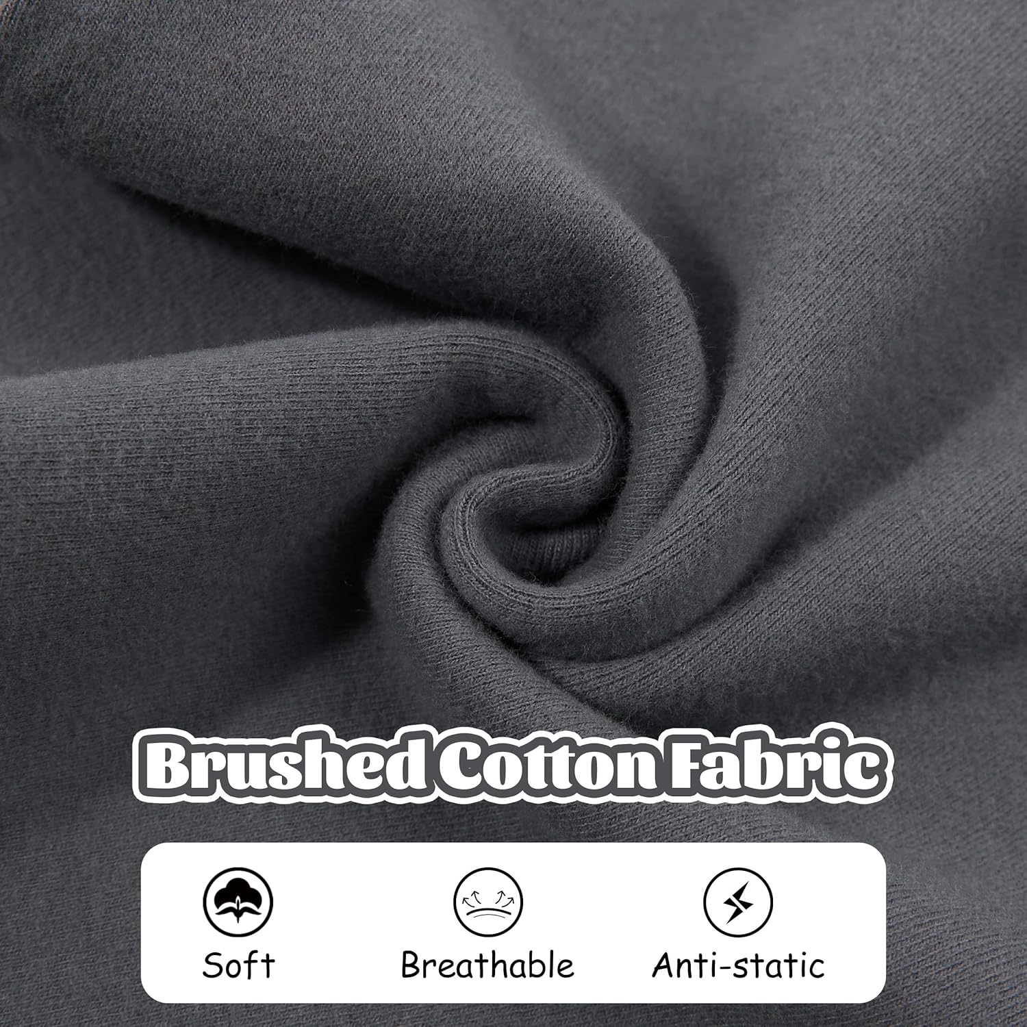 قمصان قطن باكمام طويلة وقبة مرتفعة للاطفال الاولاد والبنات من الجنسين، بلوفر حراري بلون سادة دافئ 7 قمصان قطن باكمام طويلة وقبة مرتفعة للاطفال الاولاد والبنات من الجنسين، بلوفر حراري بلون سادة دافئ - الصورة 7