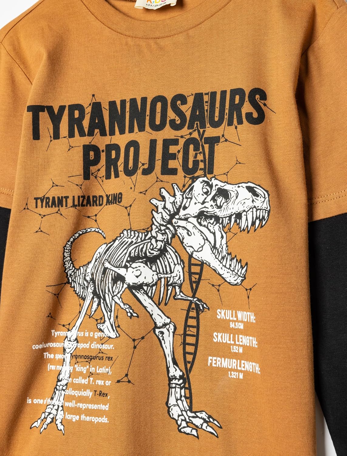 كوتون تي شيرت للاولاد بتصميم ديناصورات 5WKB10080TK532 3 كوتون تي شيرت للاولاد بتصميم ديناصورات 5WKB10080TK532 - الصورة 3