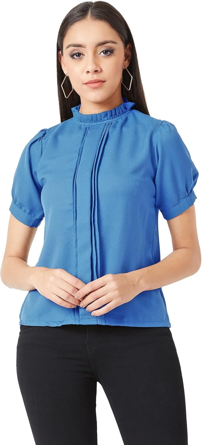 بلوزة نسائية مريحة وفضفاضة من ميس اوليف 1 بلوزة نسائية مريحة وفضفاضة من ميس اوليف