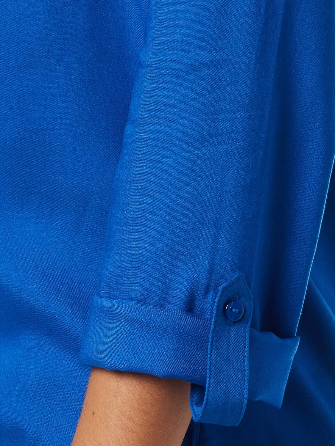 بلوزة بقصة عادية للنساء ولون سادة من أمازون براند - سيمبول 3 بلوزة بقصة عادية للنساء ولون سادة من أمازون براند - سيمبول - الصورة 3