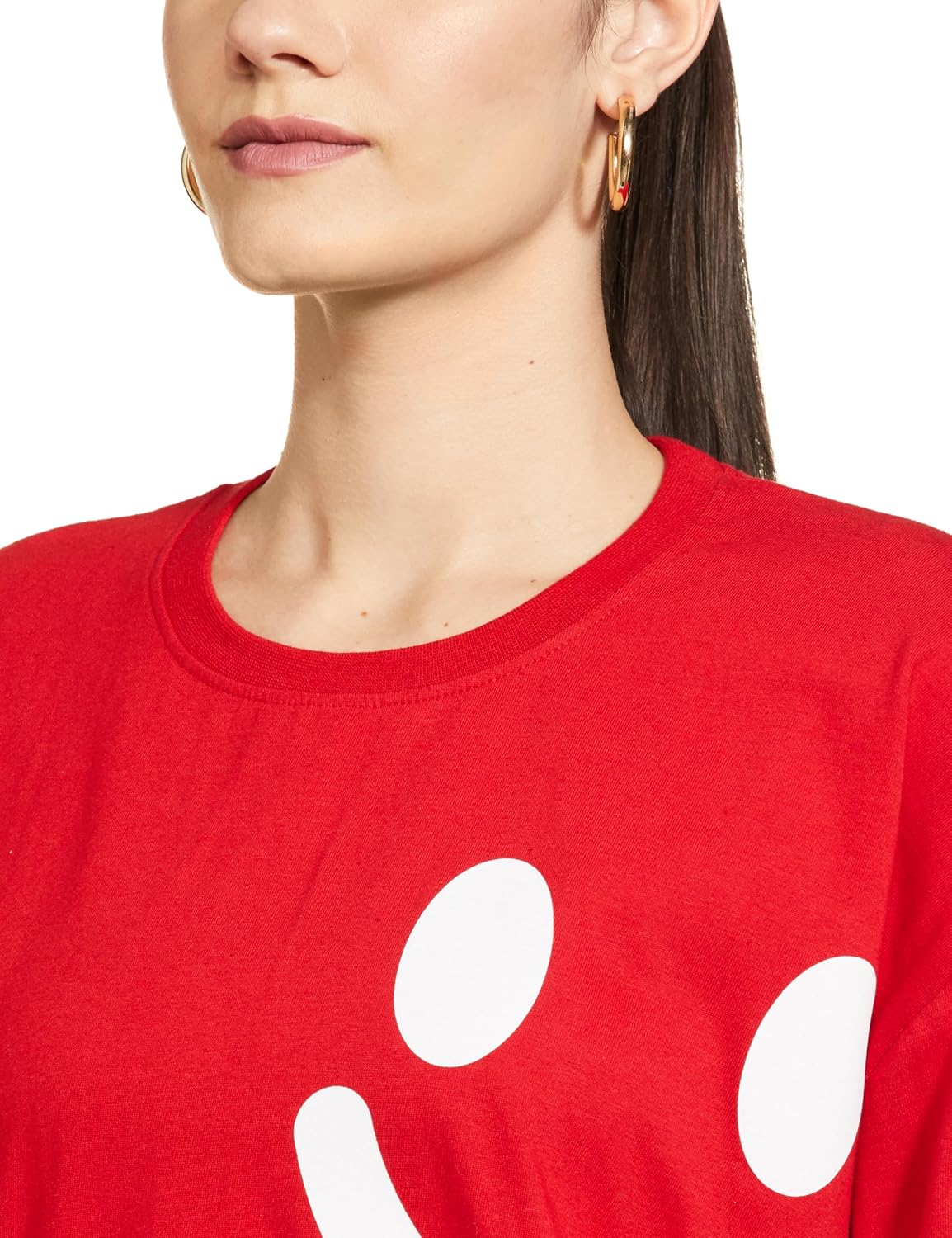 تي شيرت بكتف منسدل بتصميم طبعة «01 Western» للنساء من 2 اف (عبوة قطعة واحدة) 3 تي شيرت بكتف منسدل بتصميم طبعة «01 Western» للنساء من 2 اف (عبوة قطعة واحدة) - الصورة 3