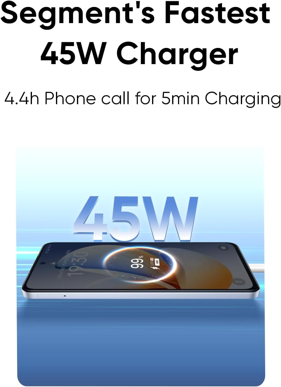 ريلمي C71 (8GB RAM، تخزين 256GB) | شاشة 6.66 انش 120Hz | كاميرا ذكاء اصطناعي 50MP | بطارية 6300mAh | شحن سريع 45 واط | Android 15، ريلمي UI 6.0 | ثنائي شرائح الاتصال | بصمة جانبية | ضمان 12 متر (بومة 13 1766962703 61uJfZ8iZHL. AC SL1500