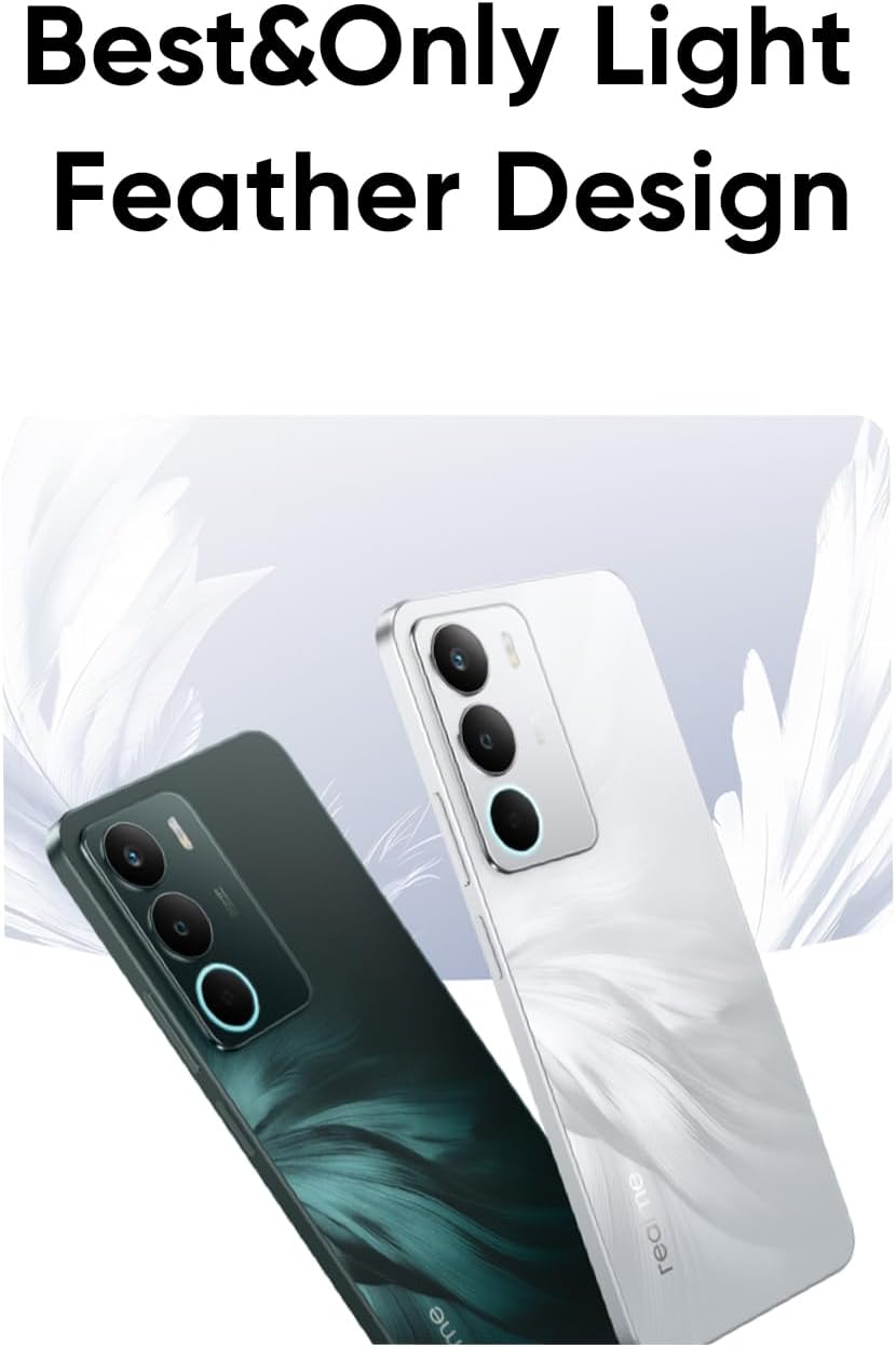 ريلمي C71 (8GB RAM، تخزين 256GB) | شاشة 6.66 انش 120Hz | كاميرا ذكاء اصطناعي 50MP | بطارية 6300mAh | شحن سريع 45 واط | Android 15، ريلمي UI 6.0 | ثنائي شرائح الاتصال | بصمة جانبية | ضمان 12 متر (بومة 14 1766962704 61TDeXWvRqL. AC SL1500