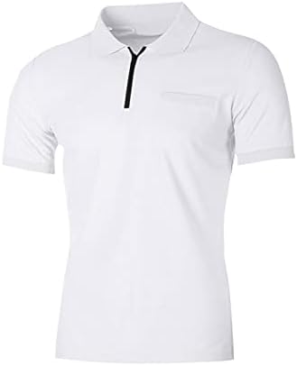 تي شيرت كاجوال للرجال من انكوري بقبة مطوية لاسفل وسحاب ولون سادة للتدريب على كمال الاجسام (اللون: ابيض، المقاس: XXL) 1 تي شيرت كاجوال للرجال من انكوري بقبة مطوية لاسفل وسحاب ولون سادة للتدريب على كمال الاجسام (اللون: ابيض، المقاس: XXL)