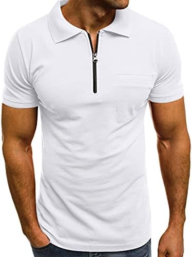 تي شيرت كاجوال للرجال من انكوري بقبة مطوية لاسفل وسحاب ولون سادة للتدريب على كمال الاجسام (اللون: ابيض، المقاس: XXL) 2 تي شيرت كاجوال للرجال من انكوري بقبة مطوية لاسفل وسحاب ولون سادة للتدريب على كمال الاجسام (اللون: ابيض، المقاس: XXL) - الصورة 2