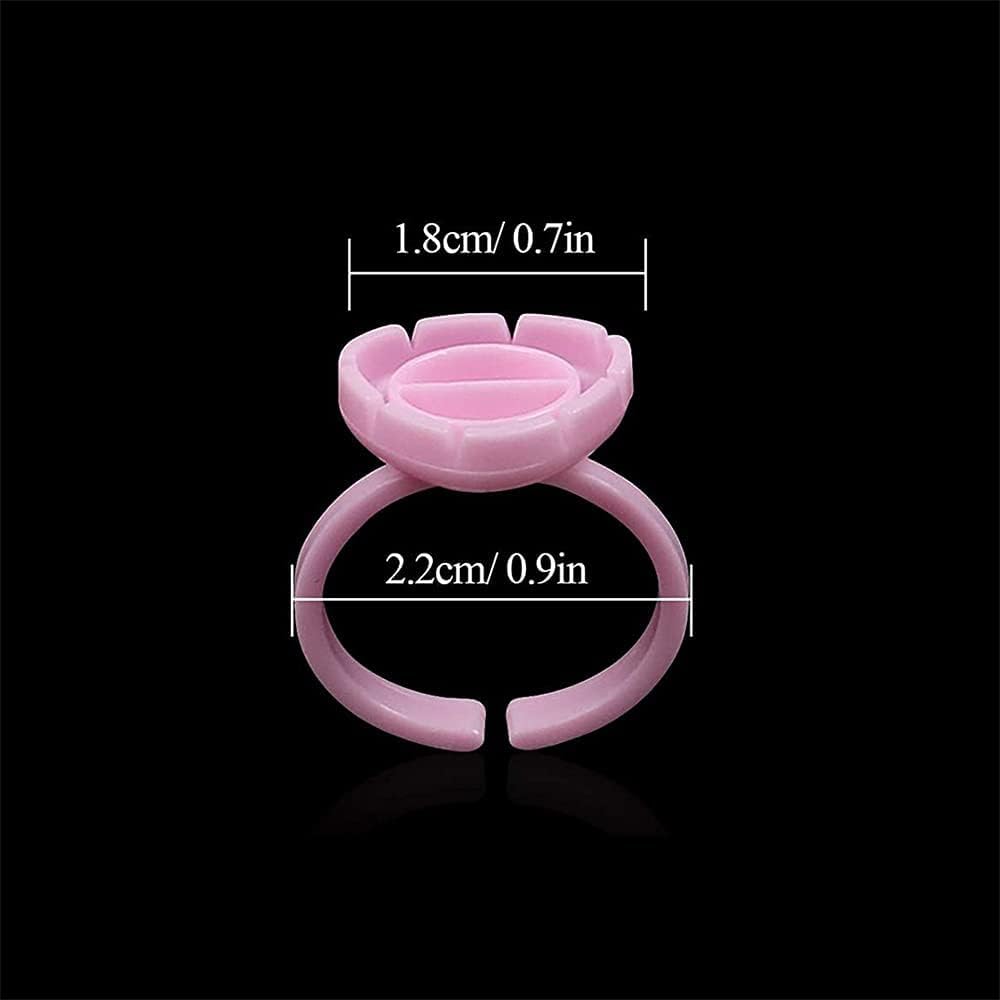 حامل لاصق للرموش للاستعمال مرة واحدة من بوكيلا، اكواب لاصقة لتكثيف الرموش، اكواب لتكثيف الرموش، كوب مروحة لمستلزمات وصلات الرموش بطريقتين للاستخدام، 100 قطعة (بينك) 2 حامل لاصق للرموش للاستعمال مرة واحدة من بوكيلا، اكواب لاصقة لتكثيف الرموش، اكواب لتكثيف الرموش، كوب مروحة لمستلزمات وصلات الرموش بطريقتين للاستخدام، 100 قطعة (بينك) - الصورة 2