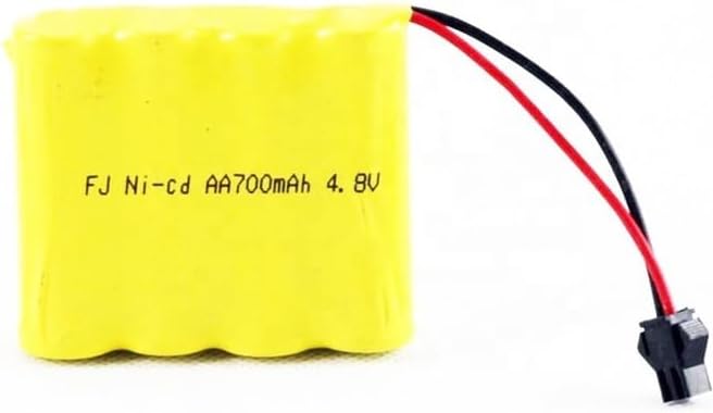 بطارية بديلة 4.8 فولت 700 مللي امبير في الساعة ايه ايه لالعاب التحكم عن بعد 1 بطارية بديلة 4.8 فولت 700 مللي امبير في الساعة ايه ايه لالعاب التحكم عن بعد